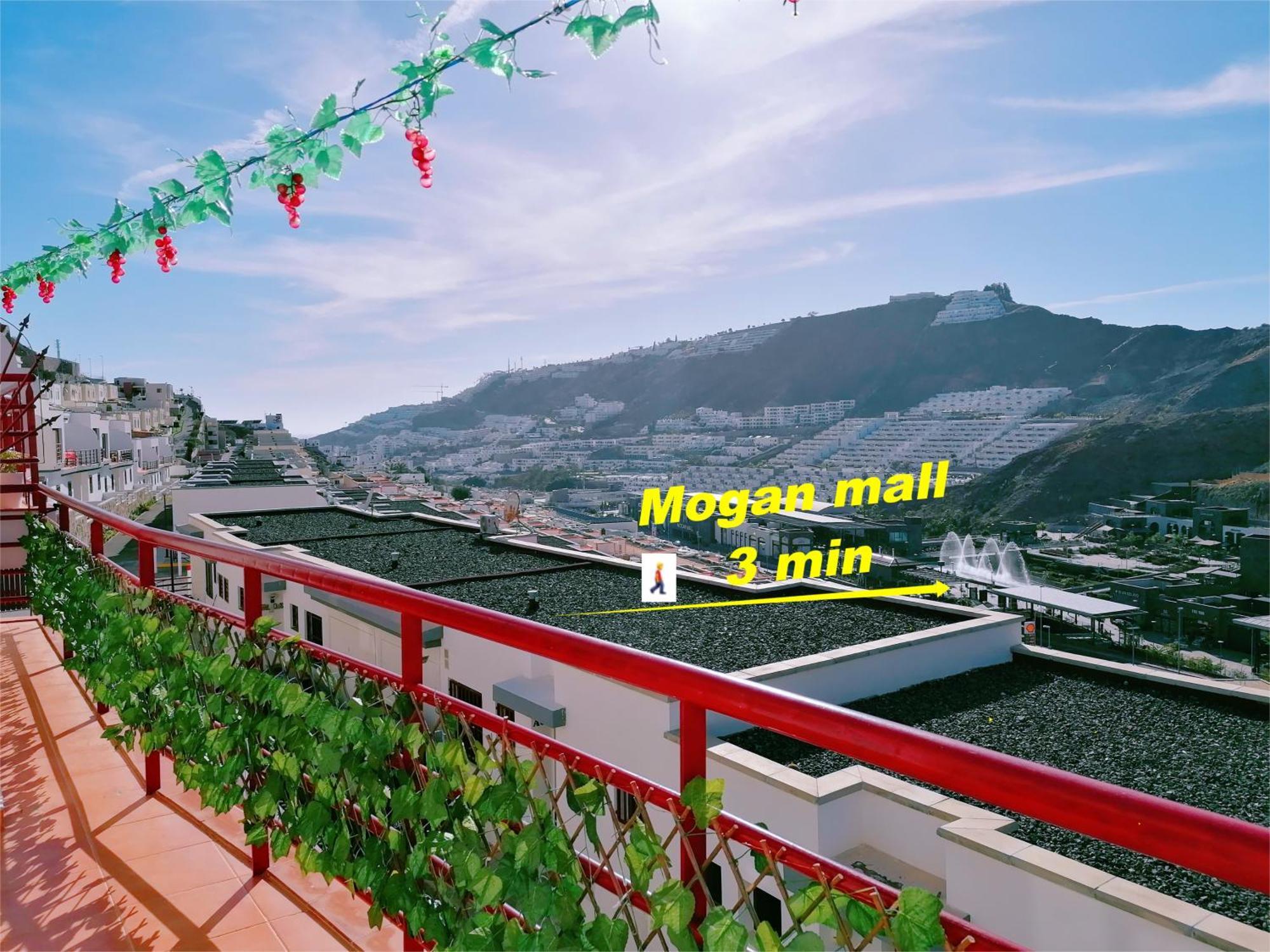 Big Villa Puerto Rico Streetfront With Private Saltwater Jacuzzi Pool, Bbq, Kitchen & 3 Terraces Near Shopping Center Puerto Rico (Gran Canaria) Exterior foto